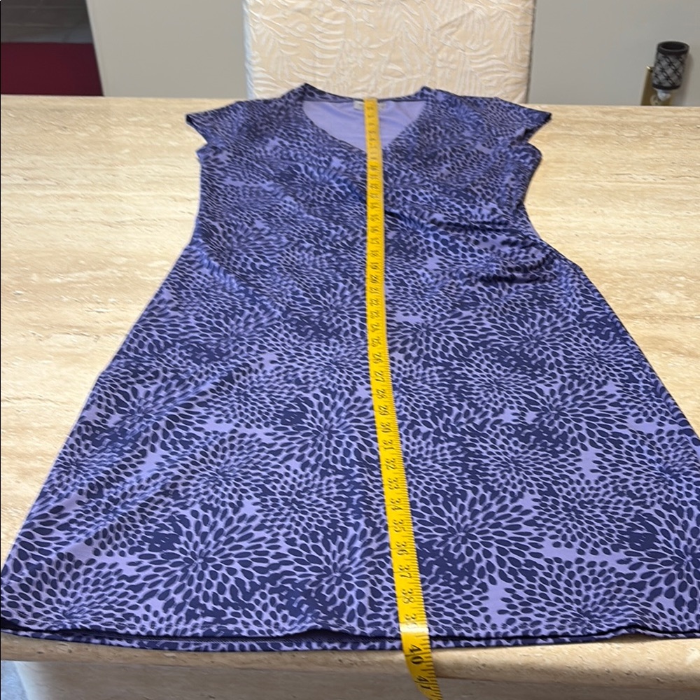Lululemon Athletica Light and Dark Purple Sheath Midi Dress - Picture 10 of 15